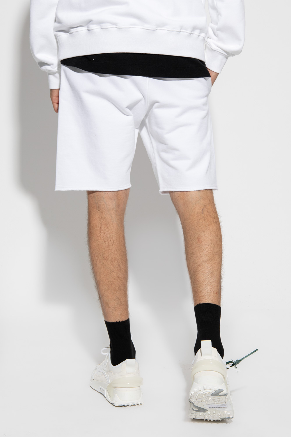 Off white sweat outlet shorts